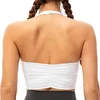 Yoga outfit Women's Halter Sports Bra Bralette Crop Bras Top Womens bekväm frontstängning