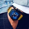 مصمم Hiphop يشاهد الرجال سيدة الساعات EW Factory Multi Dial Work Quartz Movement Montre Business Style Rubber Strap Heteron AAA Watch Leisure XB11 C23