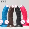 Thrust Dildo Color Dinosaur Scales Penis с всасывающей чашкой большие взрослые секс -игрушки очень огромные петухи Big Dick Sexy Shop L230518