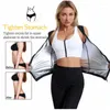 Women's Shapers NINGMI Sauna Top Body Corsets Tops For Women Slimming Shirt Shapewear Waist Shaper Wholesale Trainer