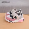 Athletic Outdoor Spring Autumn Kids Shoes Baby Boys Girls Children's Casual Sneakers Breattable Soft Anti-Slip Running Sports Shoes Storlek 21-30 230608