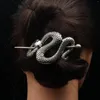 Hair Clips 10pcs Snake Pendant For Women Men Punk Hip Hop Open Hairpin Aesthetic Jewelry