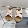 Sandálias DIMI Summer Kids Shoes Soft Confortable Children Fashion Brand NonSlip Boys Girls Beach Beige Black 230608