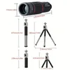 Telescopio APEXEL 18X Teleobjetivo con trípode Monocular Lente de la cámara del teléfono móvil para teléfonos inteligentes Lente Para Celular para juegos Camping, deportes de caza