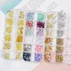 Multi-style 3D Nails Rhinestone DIY Nail Art Decorations Gold Silver Rivet Rhinestones