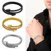 Pulseiras magnéticas ajustáveis para homens pulseiras antiestáticas esportivas Titaniumion Osimium Bangle