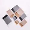 Present Wrap 10st Good Kraft Paper Present Packing Box Wedding Party Cookie Candy Cake Boxes With Clear PVC Window Delicate Drawer Display 230608