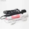 Giocattoli del sesso 220 V spina diritta di alimentazione AV vibratore bastone di massaggio femminile masturbatore vibratori per le donne stimolatore clitoride giocattolo per adulti L230518