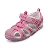 Sandalen UOVO Merk Zomer Strand Schoeisel Kinderen Gesloten Teen Peuter Kinderen Mode Designer Schoenen Voor Jongens En Meisjes #2438 230608