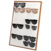 Jewelry Boxes Wooden Pen Storage Box Earring Necklace Sunglasses Organizer Display Tray Glasses Stand Rack Holder 230609