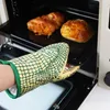 Ovenwanten Cartoon Dier Magnetron Handschoen Patroon Warmte Isolatie Verdikte Handschoenen Slip Bbq Koken Bakken 230608