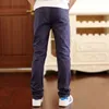 Shorts 418T Boys Casual Solid 100 Cotton Straight Pants For Elastic Waist Children Trousers 110180 High Quality 230608