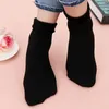 Femmes chaussettes maison hiver plus chaud thermique sans couture cachemire laine bonneterie épaissir velours sol bas