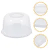 Presentförpackning Portable Cake Box Pie Carrier Bread Wedding Stand Bagels Servering Tray Cupcakes Nut