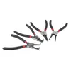 Pliers 4Pcs Circlip Plier Set 7 Long Nose Staight Bent Inner Outer Retaining Snap Ring Remover Tool 230609