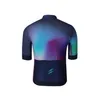 Maillots de cyclisme Hauts SPEXCEL Aero Race Fit Colourburn vision 2.0 Maillot de cyclisme à manches courtes Tissu léger pour homme et femme Violet 230608