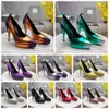 2023 dress Shoes Laminated Nappa Leather Cone Heel Pump Platform Pointy Toe Shape 12cm heel pumps high heels sexy womens summer shoe