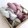 Scarves Vintage Tie-dyed Wool Scarf Wild Temperament Thin Section Ladies Winter Warm Big Shawl