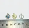 Charms Eruifa 12mm Moeda Pendurada Atacado 20pcs Por Saco Colar Brinco Pulseira Jóias Faça Você Mesmo Feito à Mão 3 Cores