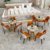 Mode décontracté salon meubles métal cylindre Table Restaurant loisirs salle décor support pour balcon café Bar scène mise en page