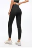 Lu Align Lu Yogas sin costuras Mujer Pantalones Estiramiento Entrenamiento Tobillo Longitud Pantalones Apretados Naked Jogging Pantalón largo Outdoor Athletic Legging Swift Speed