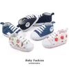 First Walkers 1 أزواج Lytwtw's Spring Autumn Autumn Cartoon Strawberry Ice Cream Matach Sports Baby Baby Toddler Shoes Soft Sole Baby First Walkers 230608