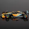 Diecast Model Car Bbrago 1 43 McLaren MCL36＃3 Daniel Ricciardo＃4 Lando Norris Car Car Die Die Cast Model Luxury Vehar Diecast Toy 230608