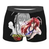 Underbyxor Sexig tjej High School Japanese Anime DXD Silhuett underkläder Män trycker anpassade boxershorts trosor