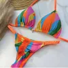 Damskie stroje kąpielowe Mayo Bikini Bandeau naciśnij stroje kąpielowe Kobieta Seksowne stroje kąpielowe Kosze Kąpiec Biquini Mulher Swits Zestawy odzieży 230608