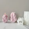 Velas Criativas Raiz de Árvore Molde de Vela de Silicone Onda Geométrica Rotativa Conjunto de Molde Perfumado Colunar Padaria Pastelaria Resina Gesso Molde Presente 230608