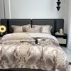 Bedding sets 1000TC Egyptian Cotton Sateen Soft Duvet Doona Cover Set Chic Luxury Damask 4 6Pcs Super King set Bed Sheet Pillowcases 230608