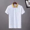 Itália designer polo camisas masculinas de luxo polo casual t camisa cobra abelha impressão bordado moda alta rua dos homens polos256s