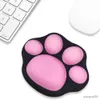 Mouse Pads Wrist Cute Mouse Wrist Support Pad Cat Pattern Comfortable Soft Wrist Hand Pillow Relief Rubber Base Home Office