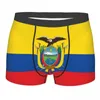 Onderbroek Nieuwigheid Ecuador Vlag Boxers Shorts Slipje Heren Comfortabel Slips Ondergoed