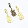 Charms 20pcs 29 8mm Violino de cor prata antigo para fabricação de joias F0469