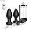 Vibrator Anal Plug Sex Toy Butt Plug Anale Tail Toy For Adults 18 Sexuell prostata Massager Men Plug Buttplug Vibration Män kvinnor L230518