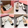 Mary Jane chaussures pour femmes robe chaussures designer ballerines pompes bloc talon mary janes slingback talons ballerines en cuir perle boucle pompes mi talon chaussures plates