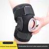 スケート保護ギア1PCプロフェッショナル膝パッド調整可能なスタビライザー包帯膝蓋骨プロテクターアウトドアスポーツサイクリングハイキングパッドサポート230608