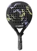 Tennisrackets Strandracket Carbon Professional Paddle Fiber EVA Memory Foam Core Padel met tas 230608