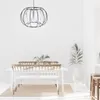 Pendant Lamps Lamp Shade Light Cover Cage Table Fan Shades Metal Hanging Ceiling Vintage Guard Chandelier Lantern Iron Ring Lampshade