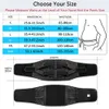 Ceinture amincissante Elstiac Lombaire Retour Taille Soutien Formateur Coussin Réglable avec 6 Séjours Abdominal Binder Fitness Gym Hommes 230608