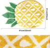 Tappeto Ananas Lavabile Tappeto per porta Tappeto antiscivolo Tappeto Ananas Tappeto di benvenuto Decor Soggiorno Frutta Tappetino per interni Decorazione della casa R230607