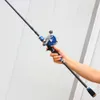 Rod Reel Combo Telescopic Fishing and Set Spinning Casting Sea Pole with All Metal Bait Wheel Double Brake Saltwater 230609