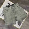 Designer de shorts pour hommes Shorts pour hommes le dernier été en denim de haute qualité Conception de matériaux Jacquard version droite des hommes décontractés de luxe RVRM