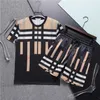 2023SS Fashion Mens Womens Summer Tracksuits Sport Suits Casual Classic Letter Pattern Print Men's Short Sleeve Shorts Men Tops Boys Tees Colors Clothing#620