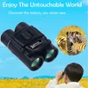 40x22 HD Powerful Binoculars 78740.16inchLong Range Folding Mini Telescope BAK4 FMC Optics For Hunting Outdoor Camping Travel