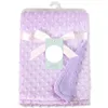 Blankets Swaddling blanket born Soft Fleece Baby Boy Blanket Solid Baby Girl Bedding Massage Baby Accessories 230608