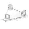 50 stks/partij Acryl Bal Standhouder Bal Display Stand Clear Display Rack voor Basketbal Voetbal Volleybal Voetbal Rugby Ballen