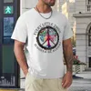 Polo da uomo Every Little Thing Is Gonna Be Alright Tree Peace Sign T-Shirt Maglietta vintage Felpe per uomo Cotone