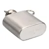 1 oz Mini Hip Flask Portable Liqueur Vin Pot En Acier Inoxydable Métal Hip Flask Voyage Whisky Bouteille avec Porte-clés